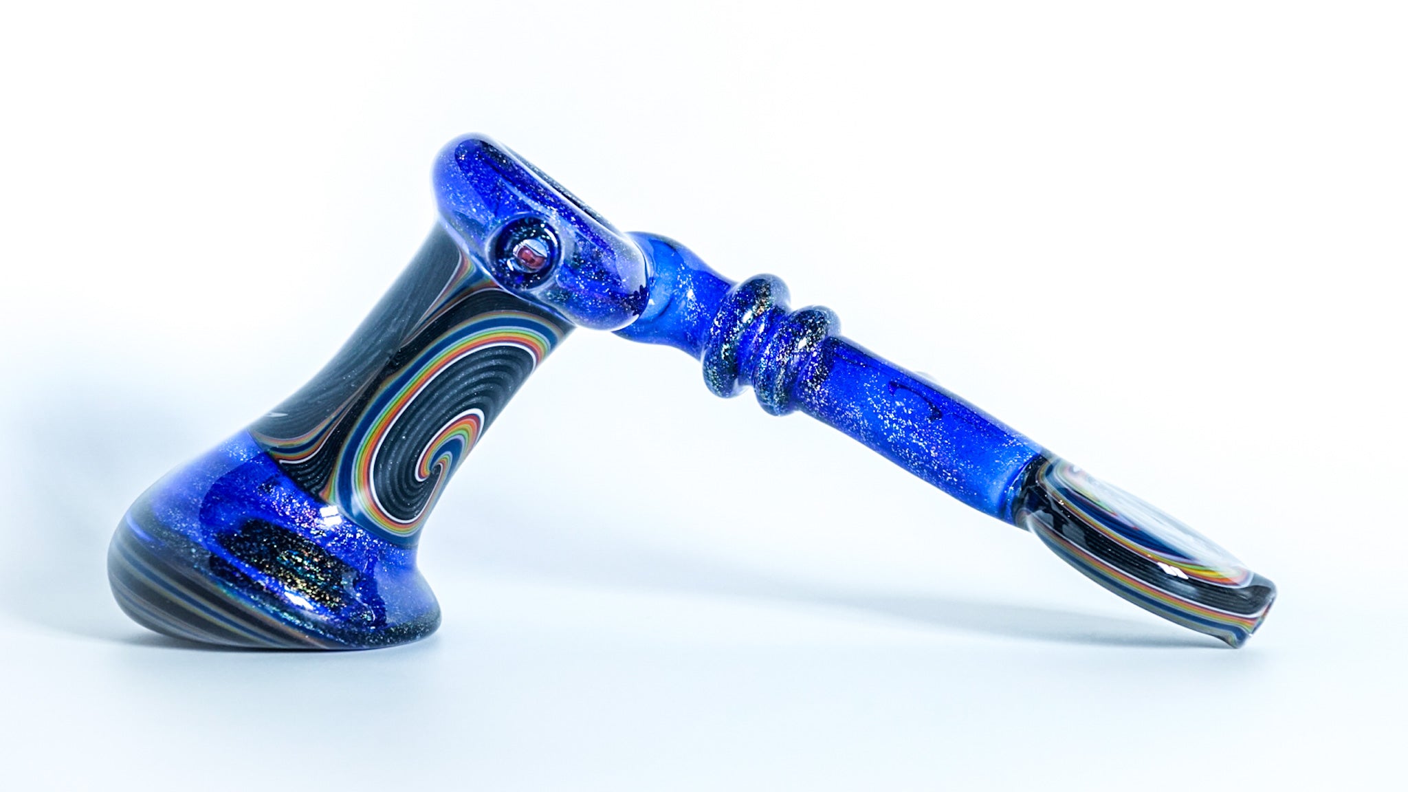 (L) WigWag Dichroic Side Car (Black Light Purple, Black, Orange, Blue, Green)